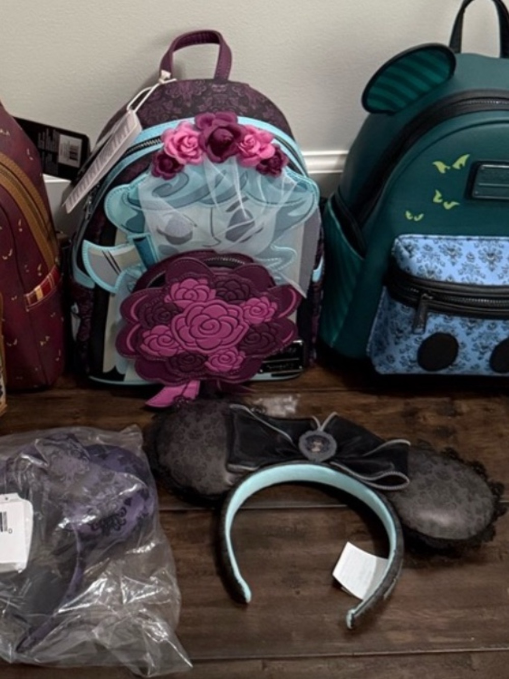 Loungefly haunted mansion Constance hatchaway backpack